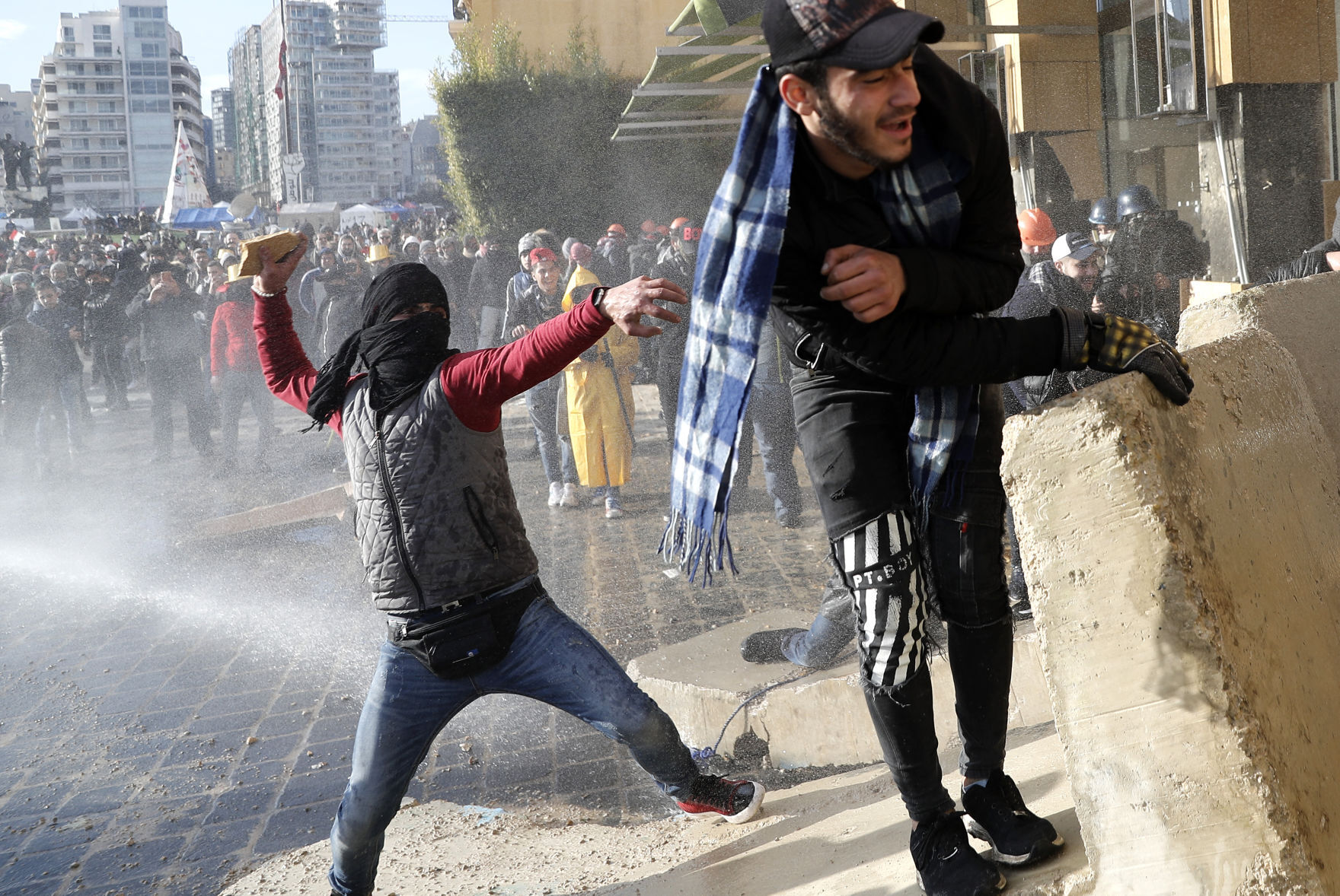 APTOPIX Lebanon Protests